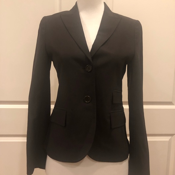 Theory Jackets & Blazers - THEORY two button chocolate brown suit jacket